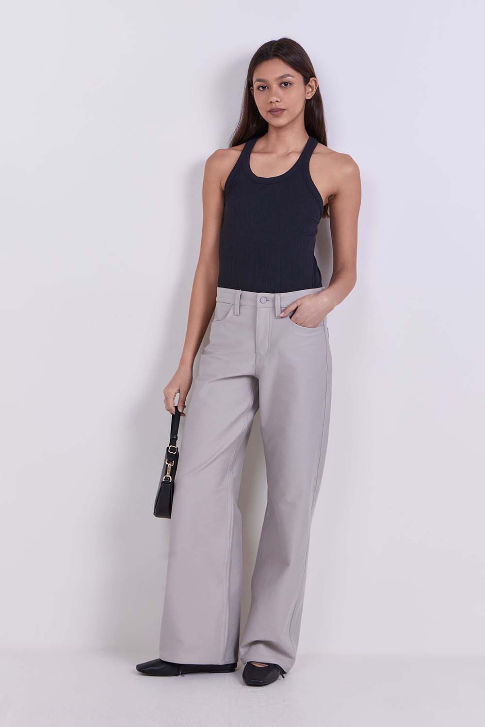 Hold Tight Micro-Rib Racerback Tank Top